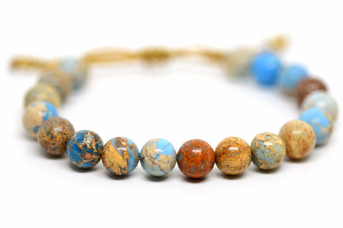 Light Blue Imperial Jasper