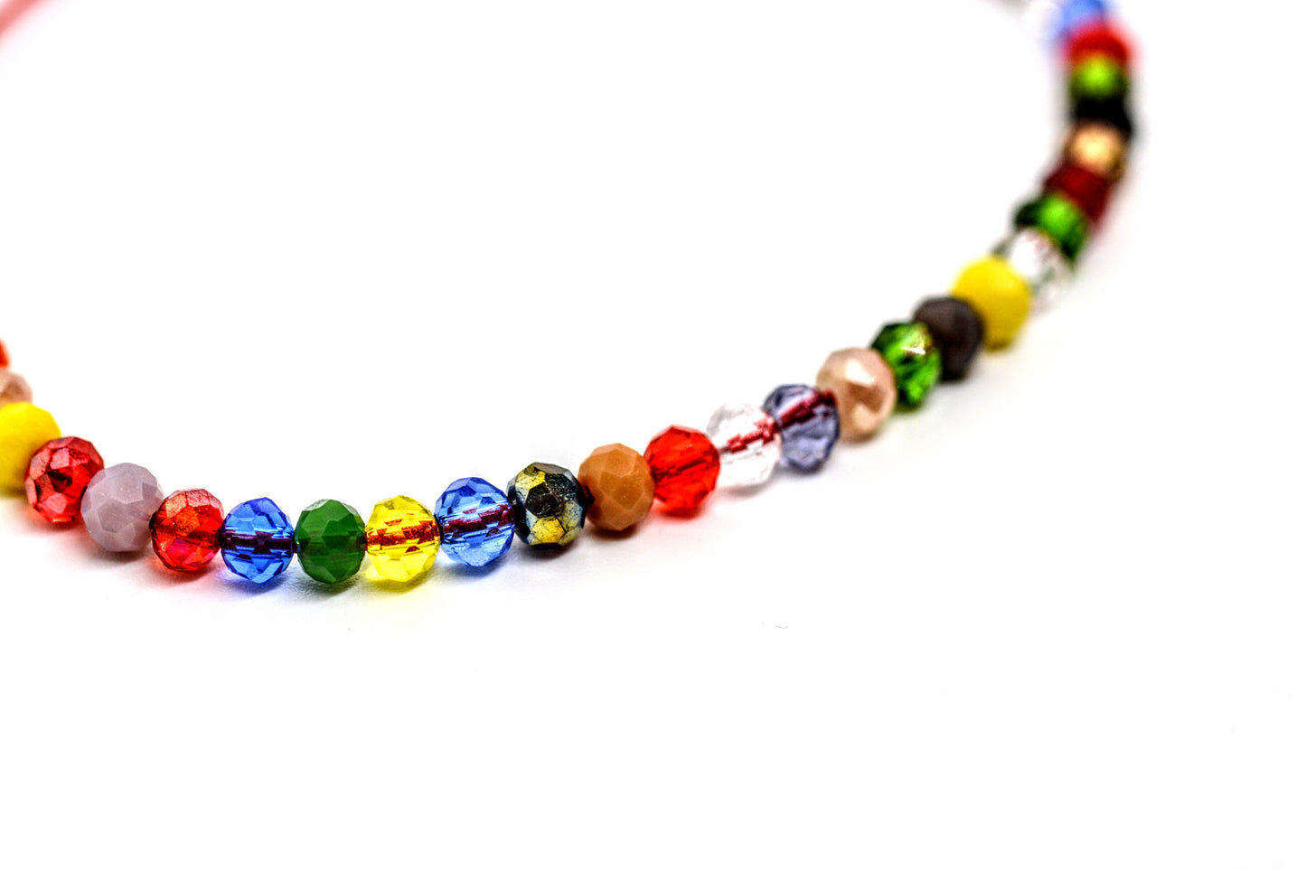 Glass Bead Bracelet Multicolour