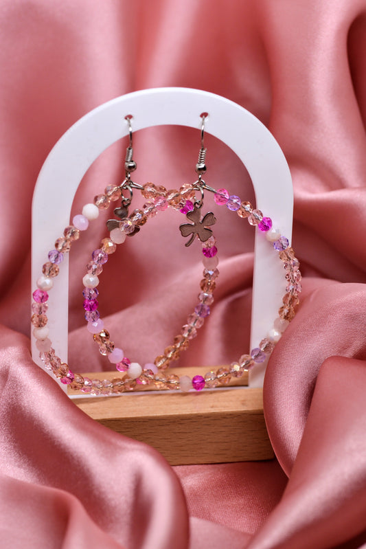 Pink Medium Earrings