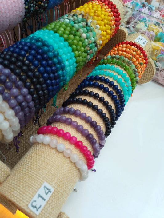 Stone bracelet 6mm