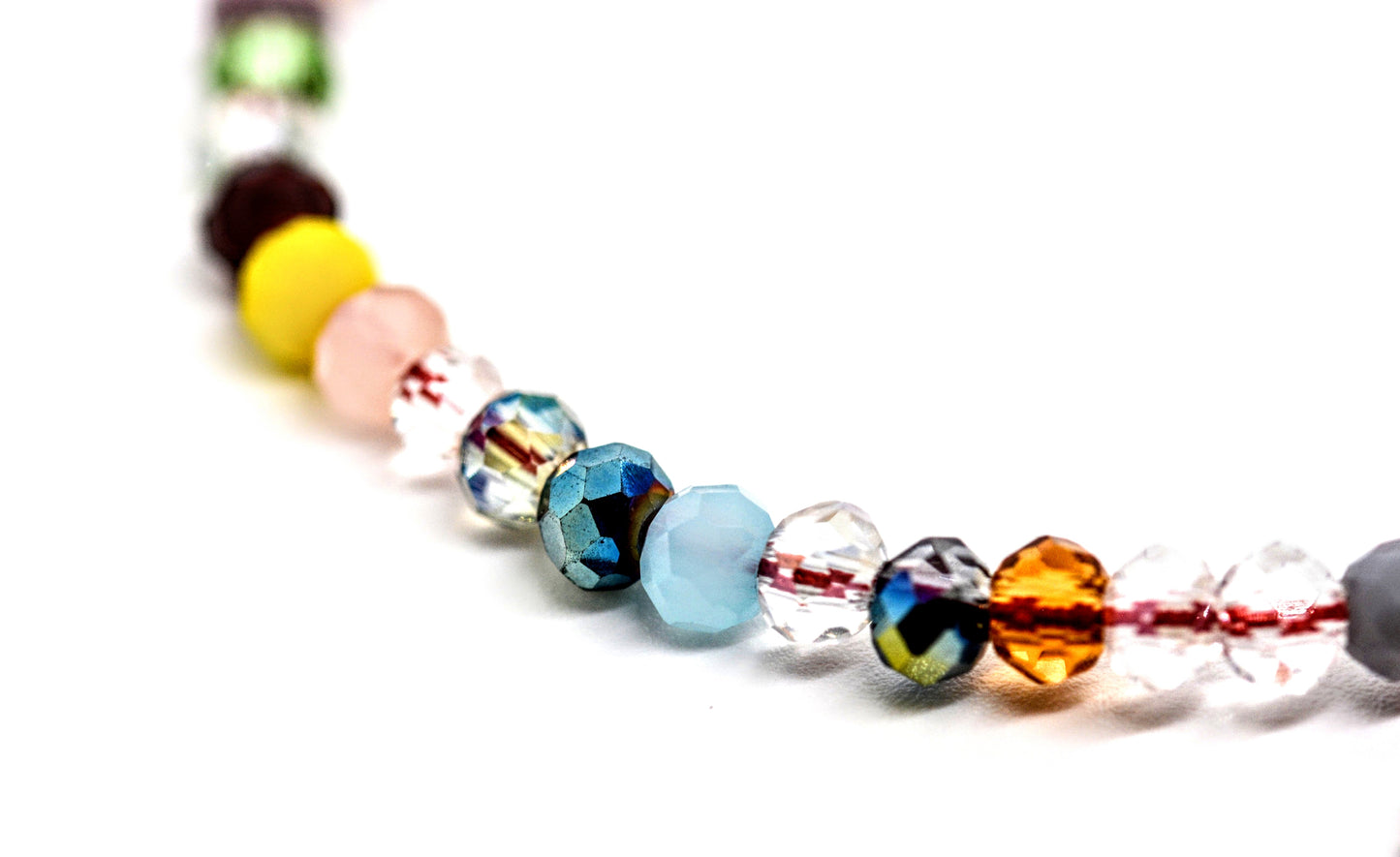 Glass Bead Bracelet Multicolour