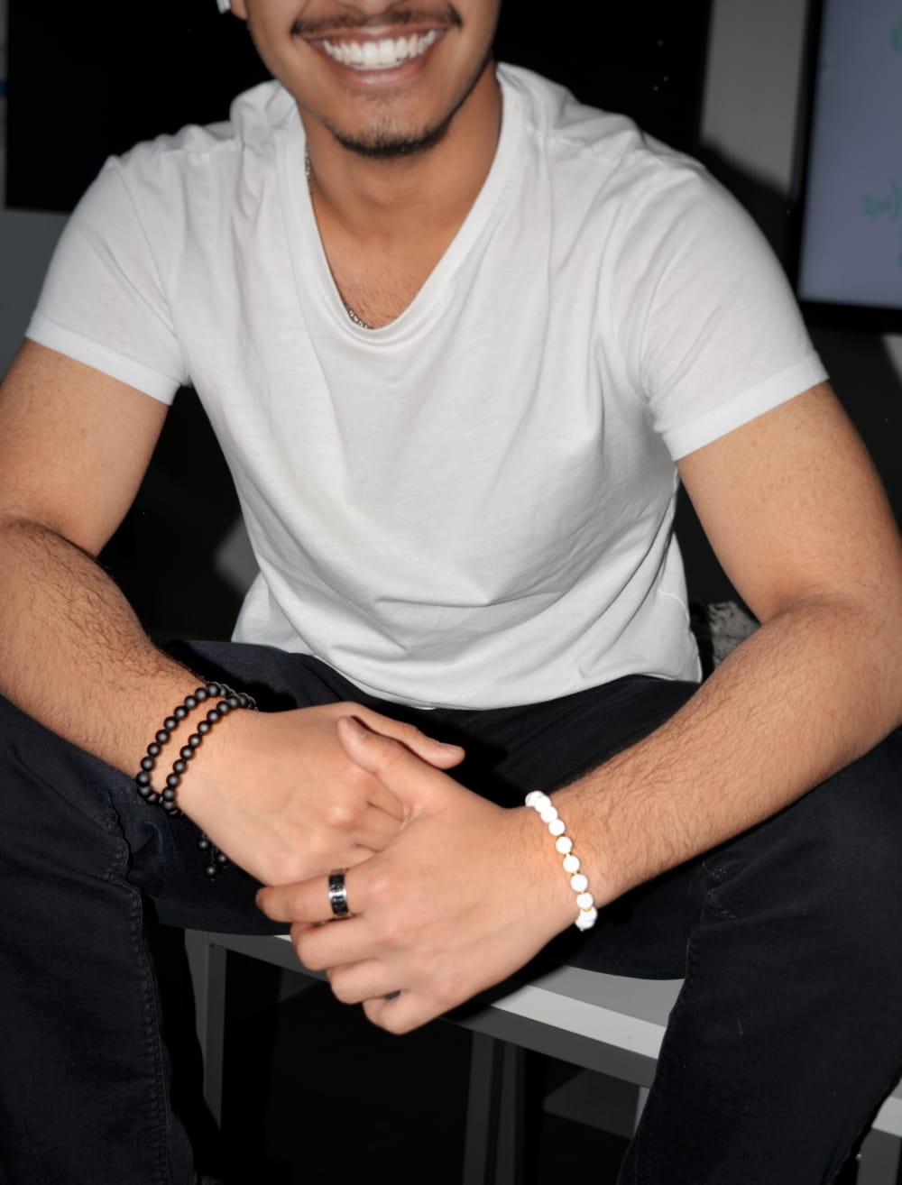 Natural Stone Adjustable Bracelet